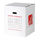 CARTON VAISSELLE - Pour le déménagement des objets fragiles - 450 x 450 x 565mm