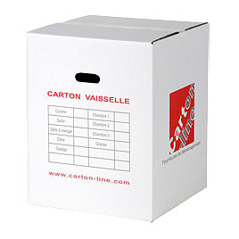 Vente en ligne de carton pour la vaisselle avec séparateur - Dockx